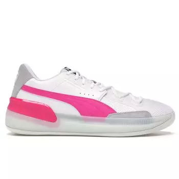 Puma Кроссовки Clyde Hardwood Pink Glow Unisex Puma-White 193663-03 42.5
