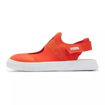 Puma Кроссовки Light-Flex Summer Little Kid Cherry Tomato Kids красные белые 383191-02 34.5