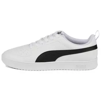Кроссовки унисекс Puma Rickie белые черные 387607-02 35.5