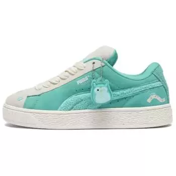 Puma Кроссовки женские Squishmallows x Suede XL Winston Green Warm-White Alpine-Snow 399421-01 36