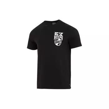 Puma Круглый вырез Комфорт короткий рукав футболка мужские топы черный 624828-03 L