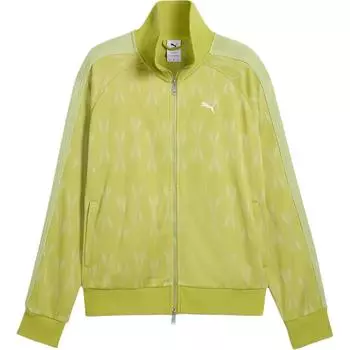Puma Куртка для трека NeverWorn V T7 Морская ламинария Мужская Верхняя одежда Зеленая 631491-35 L