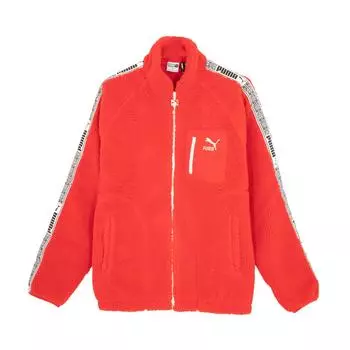 Puma Куртка шерпа Bz Graphics Унисекс Красная 625196-11 XS