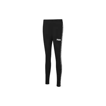 Puma Леггинсы женские спортивные с принтом змеи повседневные черные 845892-01 S