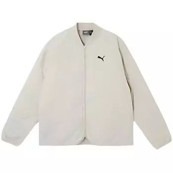 Puma Легкая стеганая однотонная модная повседневная удобная куртка мужские куртки Белоснежный 632291-87 L