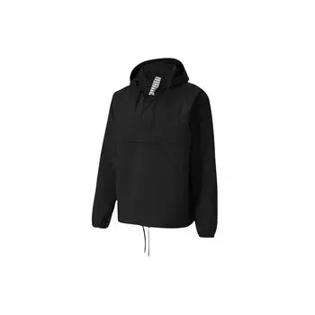 Puma Letter Print Sports Casual Hoodie Men Tops Черный 582723-01 L