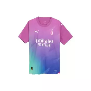 Puma Футболка с круглым вырезом и коротким рукавом в стиле ретро для мужчин, розовая 770398-03 M