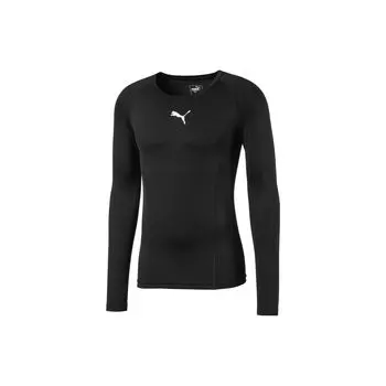 Puma Футболка Liga Baselayer с длинным рукавом для мужчин, черная 655920-03 L