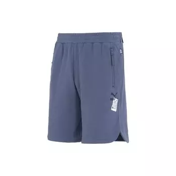 Puma Повседневные шорты с логотипом, мужские штаны, синие 677521-56 L
