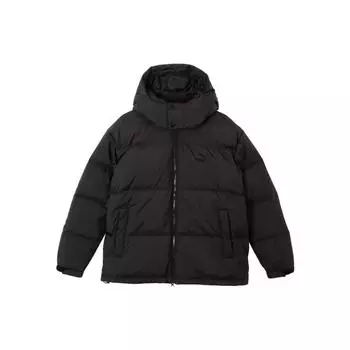 Puma Logo Print Hooded Loose Fit Puffer Jacket Мужская верхняя одежда Черный 674276-01 S