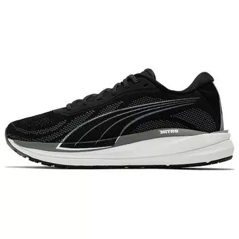 Puma Magnify Nitro Knit Черно-белые женские кроссовки Castlerock 376908-01 35.5