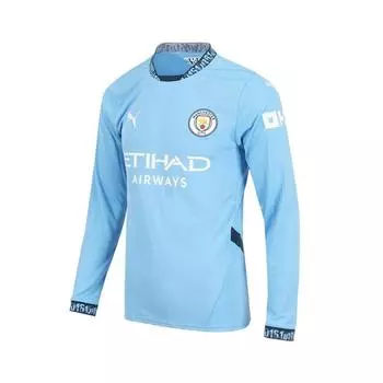 Puma Man City Home Ls Jersey Long Sleeve Jersey Manchester City 2024 25 77507601S