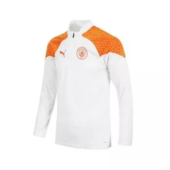 Puma Man City Long Sleeve Tee Manchester City Training 1 4 Zip Up Top 77285819M