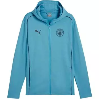 Puma Manchester City Casuals Куртка с капюшоном Мужская куртка Морской синий 777565-31 L