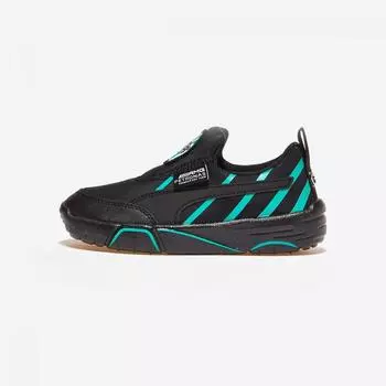 PUMA MAPF1 Bao Kart Pre School PUMA Black Spectra Green 200
