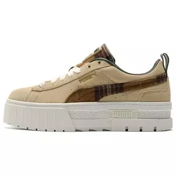 Puma Mayze Flannel - Pebble Женские кроссовки Brown Marshmallow 384189-01 38