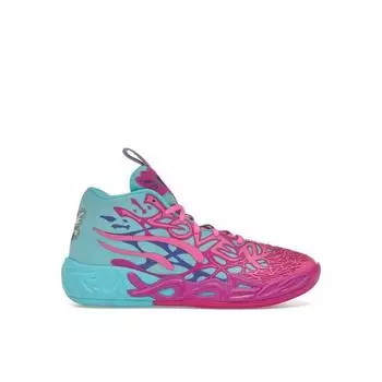 Puma MB.04 Jr Радужные детские кроссовки Pink Deep-Orchid Poison-Pink 310838-01 37