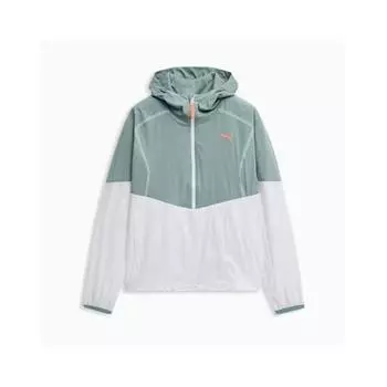 Puma Men S Active Woven Hooded Anorak Jacket Windbreaker painted/L