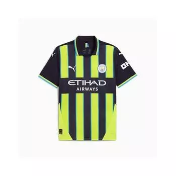 Puma Men S Soccer jerSey Mcfc Away jerSey Replica blacks/L