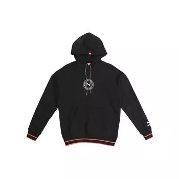 Puma Мужская повседневная толстовка с капюшоном на шнурке Мужская толстовка с капюшоном черная 597340-01 S