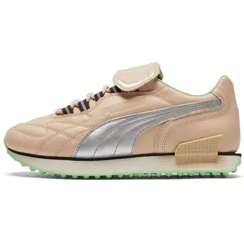 Puma Mile Rider Queen - Натуральные женские кроссовки Vachetta Brown Silver 374458-01