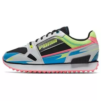 Puma Mile Rider Sunny Getaway - Женские кроссовки Fizzy Yellow Grey Glacier-Grey 373443-03