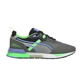 Puma Mirage Tech Castlerock Elektro Green Мужские кроссовки Серые 381118-01 36
