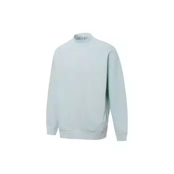 Puma Mmq Crew Embroidered Logo Knit Sweater Tops Unisex Tops Синий 534672-62 L