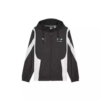 Puma Мужская куртка BMW Motorsport Woven, цветная дышащая куртка с капюшоном на молнии, черная 625174-01 S