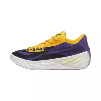 Puma Кроссовки All-Pro Nitro Lakers Unisex Purple Team-Violet Yellow-Sizzle 310392-05 40.5