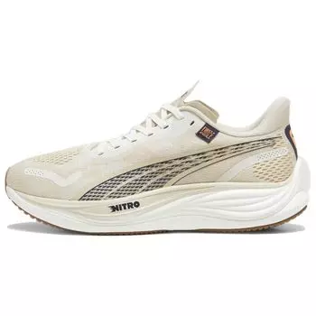 Puma Мужские кроссовки First Mile x Velocity Nitro 3 Vapor Grey Putty Cream Club-Navy 379574-01 39