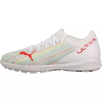 Puma Мужские кроссовки Ultra 3.2 TT Spectra Pack разноцветные белые красные-взрывные 106351-03 46