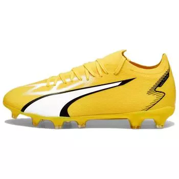 Puma Мужские кроссовки Ultra Match FG AG Voltage Pack желтые, желто-огненно-белые 107347-04 44