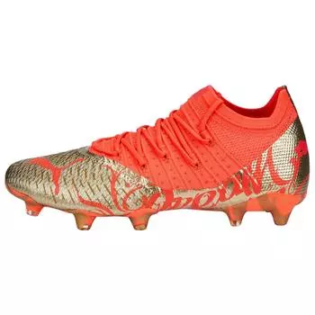 Puma Neymar Jr x Future Z 1.4 FG AG Dream Chaser Мужские кроссовки Red Fiery-Coral Gold 107104-01 44.5
