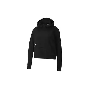 Puma Nu-tility Графический худи Толстовка Женская Топы Черный 585257-01 S