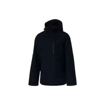 Puma однотонная куртка с капюшоном и воротником-стойкой с принтом логотипа, мужская верхняя одежда, черный 522570-01 M
