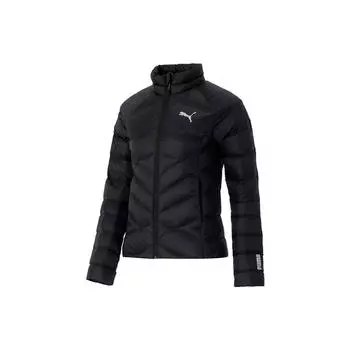 Puma Однотонная повседневная теплая куртка-пуховик женская куртка черная 846297-01 S