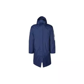 Puma Однотонная теплая куртка с капюшоном, мужская куртка, темно-синяя 580823-06 L