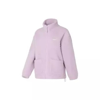 Puma однотонное повседневное свободное пальто из овечьей шерсти с длинными рукавами женская верхняя одежда фиолетового цвета 625806-60 L