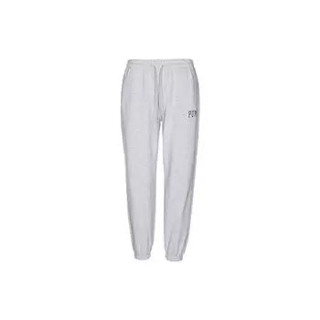 Puma Однотонные спортивные штаны с манжетами и завязками, унисекс, серые 536772-04 XL