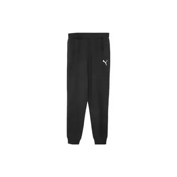 Puma Основные брюки дышащие трикотажные спортивные брюки мужские низ черный 679489-01 S