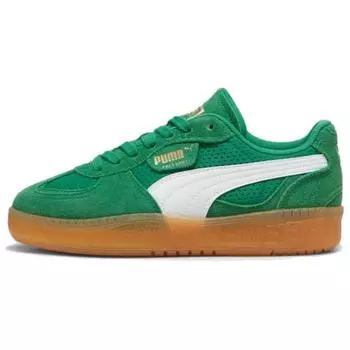 Puma Палермо Мода ЛаМода Винтаж Архивный Зеленый (Женский) Женские кроссовки Белые 398824-03 38