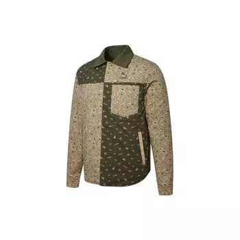 Puma Пейсли Двусторонняя куртка Мужская Верхняя одежда Хаки 534972-12 M