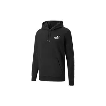 Puma Power Tape Hoodie With Fl Logo Men Hoodie Черный 846559-01 M