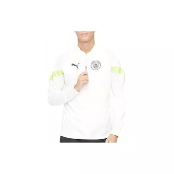 Puma Повседневная спортивная куртка с длинным рукавом с логотипом, мужская куртка белого цвета 767752-13 M