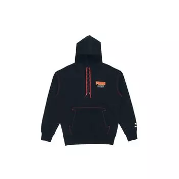 Puma Mahjong Print Casual Sports Hoodie Men Tops Black 531295-01 S