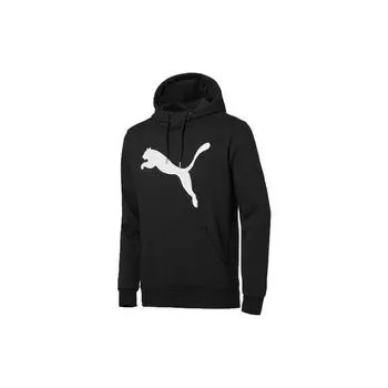 Puma Printed Hoodie Pullover Men Tops Черный 593074-01
