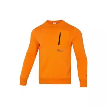 Puma Protec.t Crew Sweatshirt With Front Zip Pocket Мужская толстовка Оранжевая 534404-29 M