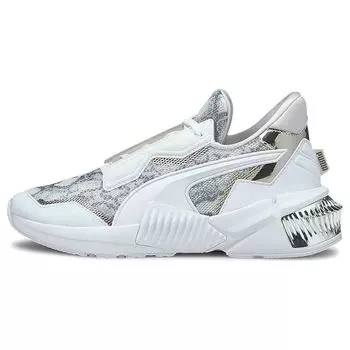Puma Provoke XT Untamed - Женские кроссовки Castlerock белые серебряные 194432-01