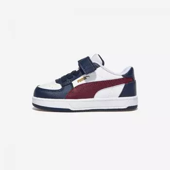 PUMA Puma Cavern 2.0 AC Infant PKI39384103-PUMA White-Dark Jasper-PUMA Navy-Gold